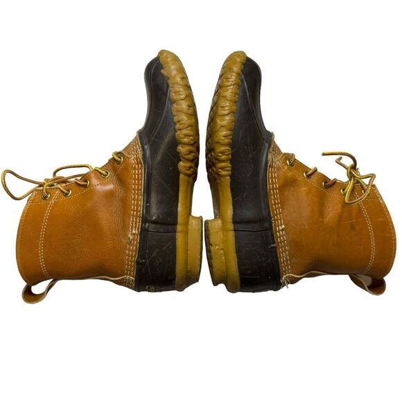 Vintage L.L. Bean Women's Duck Boots Maine Hunting Shoe Bean Boots Size 7M - Picture 5 of 9